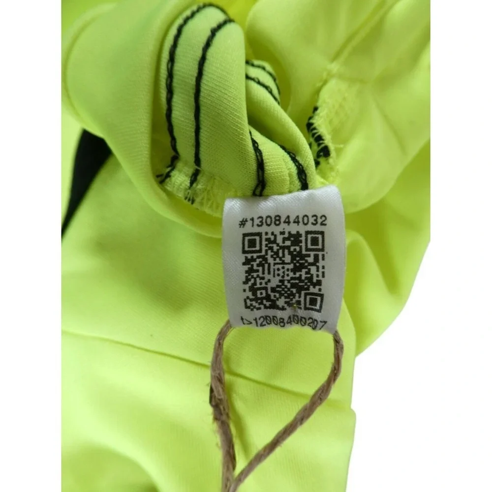 Adidas Black Signal Green Solar Yellow Two Piece Jersey Pants Unisex W-M M-S